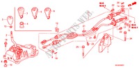OVERSCHAKELHENDEL(RH) voor Honda ACCORD 2.4 TYPE S 4 deuren 6-versnellings handgeschakelde versnellingsbak 2008
