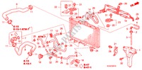 RADIATOR SLANG/RESERVETANK voor Honda ACCORD 2.0 TYPE S 4 deuren 5-versnellings handgeschakelde versnellingsbak 2008