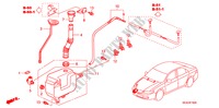 RUITESPROEIER(1) voor Honda ACCORD 2.0 TYPE S 4 deuren 5-traps automatische versnellingsbak 2007