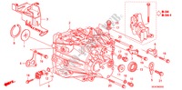 TRANSMISSIE HUIS voor Honda ACCORD 2.4 EXECUTIVE 4 deuren 6-versnellings handgeschakelde versnellingsbak 2008