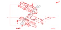 UITLAAT SPRUITSTUK(DIESEL) voor Honda ACCORD 2.2 EXECUTIVE 4 deuren 6-versnellings handgeschakelde versnellingsbak 2007