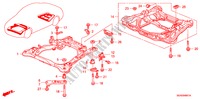 VOOR BALK/ACHTER BALK (DIESEL) voor Honda ACCORD 2.2 EXECUTIVE 4 deuren 6-versnellings handgeschakelde versnellingsbak 2007