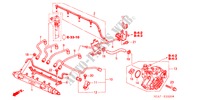 BRANDSTOF RAIL/HOGE DRUK POMP(DIESEL) voor Honda ACCORD TOURER 2.2 EXECUTIVE 5 deuren 5-versnellings handgeschakelde versnellingsbak 2004