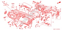 INSTRUMENTEN PANEEL(LH) voor Honda ACCORD TOURER 2.0 SPORT 5 deuren 5-traps automatische versnellingsbak 2003