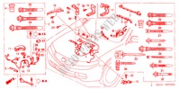 MOTOR BEDRADINGSBUNDEL(LH) voor Honda ACCORD TOURER 2.0 COMFORT 5 deuren 5-traps automatische versnellingsbak 2003