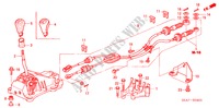 OVERSCHAKELHENDEL(DIESEL) (RH) voor Honda ACCORD TOURER 2.2 SPORT 5 deuren 5-versnellings handgeschakelde versnellingsbak 2005
