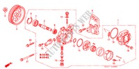 P.S. POMP (DIESEL) voor Honda ACCORD TOURER 2.2 SPORT 5 deuren 5-versnellings handgeschakelde versnellingsbak 2005
