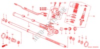 P.S. VERSNELLINGBOX KOMPONENTEN(LH) voor Honda ACCORD TOURER 2.0 COMFORT 5 deuren 5-traps automatische versnellingsbak 2003