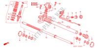 P.S. VERSNELLINGBOX KOMPONENTEN(RH) voor Honda ACCORD TOURER 2.0 COMFORT 5 deuren 5-traps automatische versnellingsbak 2003