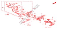 VERMOGEN ACHTERKLEP MOTOR voor Honda ACCORD TOURER 2.0 COMFORT 5 deuren 5-traps automatische versnellingsbak 2003