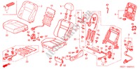 VOOR ZITTING(L.)(LH)(2) voor Honda ACCORD TOURER 2.4 EXECUTIVE 5 deuren 5-traps automatische versnellingsbak 2003