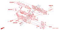 INLAAT SPRUITSTUK(DIESEL) voor Honda ACCORD TOURER 2.2 EXECUTIVE 5 deuren 6-versnellings handgeschakelde versnellingsbak 2007