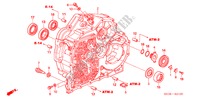 KOPPEL CONVERTER HUIS voor Honda ACCORD TOURER 2.4 EXECUTIVE-E 5 deuren 5-traps automatische versnellingsbak 2008