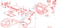 NAVIGATIE SYSTEEM(LH) voor Honda ACCORD TOURER 2.0 EXECUTIVE 5 deuren 5-traps automatische versnellingsbak 2007