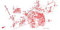 OLIEPEILMETER/ATF PIJP voor Honda ACCORD TOURER 2.4 EXECUTIVE 5 deuren 5-traps automatische versnellingsbak 2006