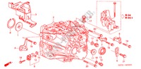 TRANSMISSIE HUIS voor Honda ACCORD TOURER 2.0 COMFORT 5 deuren 5-versnellings handgeschakelde versnellingsbak 2007