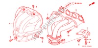 UITLAAT SPRUITSTUK(2.0L) voor Honda ACCORD TOURER 2.0 EXECUTIVE 5 deuren 5-versnellings handgeschakelde versnellingsbak 2006