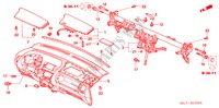 INSTRUMENTEN PANEEL voor Honda CITY LXI 4 deuren 5-versnellings handgeschakelde versnellingsbak 2005