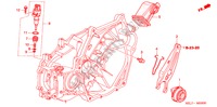 KOPPELING TERUGKEER voor Honda CITY EXI 4 deuren 5-versnellings handgeschakelde versnellingsbak 2004