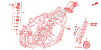 KOPPELING TERUGKEER voor Honda CITY GXI-G 4 deuren 5-versnellings handgeschakelde versnellingsbak 2008