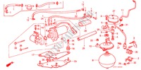 ABS MOTOR voor Honda PRELUDE EX 2 deuren 5-versnellings handgeschakelde versnellingsbak 1985