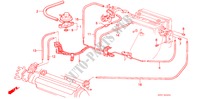 CARBURATEUR SLANGEN (PGM FI) voor Honda PRELUDE 2.0SI 2 deuren 4-traps automatische versnellingsbak 1987