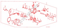 DISTRIBUTEUR KOMPONENTEN (TEC)(1) voor Honda PRELUDE STD 2 deuren 5-versnellings handgeschakelde versnellingsbak 1986