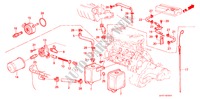 ONTLUCHTKAMER/ OLIEFILTER voor Honda PRELUDE 2.0SI 2 deuren 4-traps automatische versnellingsbak 1986
