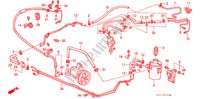 P.S. LEIDING(2) voor Honda PRELUDE 2.0SI 2 deuren 4-traps automatische versnellingsbak 1986