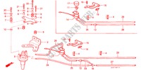 REGELKLEP voor Honda PRELUDE EX 2 deuren 4-traps automatische versnellingsbak 1987