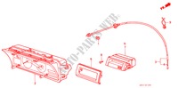 SNELHEIDSMETER voor Honda PRELUDE 2.0SI 2 deuren 4-traps automatische versnellingsbak 1986