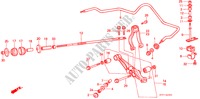VOOR STABILISATOR/ VOOR ONDER ARM voor Honda PRELUDE EX 2 deuren 4-traps automatische versnellingsbak 1986