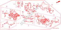 CARBURATEUR(1) voor Honda PRELUDE 2.0EX 2 deuren 4-traps automatische versnellingsbak 1989