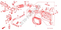 LUCHTFILTER(1) voor Honda PRELUDE 2.0EX 4WS 2 deuren 4-traps automatische versnellingsbak 1990