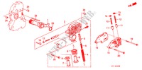 REGELAAR/AFSLUITKLEP voor Honda PRELUDE 2.0I-16 4WS 2 deuren 4-traps automatische versnellingsbak 1990