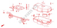 REGELBOX AFDEKKING(2) voor Honda PRELUDE 2.0I-16 4WS 2 deuren 5-versnellings handgeschakelde versnellingsbak 1990