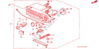 VERWARMING REGELAAR voor Honda PRELUDE 2.0I-16 4WS 2 deuren 4-traps automatische versnellingsbak 1988