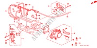 GAS HUIS(PGM FI) (1) voor Honda PRELUDE 2.0I-16 2 deuren 4-traps automatische versnellingsbak 1991