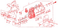 HOOFDKLEP BEHUIZING voor Honda PRELUDE 2.0I-16 2 deuren 4-traps automatische versnellingsbak 1991