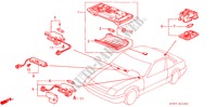 INTERIEUR VERLICHTING voor Honda PRELUDE 2.0EX 4WS 2 deuren 5-versnellings handgeschakelde versnellingsbak 1991