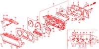 SNELHEIDSMETER COMPONENT voor Honda PRELUDE 2.0EX 2 deuren 5-versnellings handgeschakelde versnellingsbak 1991