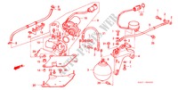 ACCUMULATOR(A.L.B.) voor Honda LEGEND COUPE V6 2.7I 2 deuren 5-versnellings handgeschakelde versnellingsbak 1989
