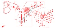 REGELAAR/ AFSLUITKLEP voor Honda LEGEND COUPE V6 2.7I 2 deuren 4-traps automatische versnellingsbak 1988