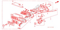VERWARMING REGELAAR voor Honda LEGEND COUPE V6 2.7I 2 deuren 5-versnellings handgeschakelde versnellingsbak 1989