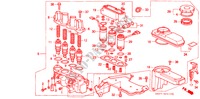ABS MODULATOR voor Honda CIVIC CRX 1.6I-16 3 deuren 5-versnellings handgeschakelde versnellingsbak 1990
