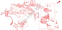GAS HUIS(PGM FI) voor Honda CIVIC CRX 1.6I 3 deuren 5-versnellings handgeschakelde versnellingsbak 1991