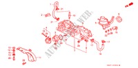 INLAAT SPRUITSTUK (CARBURATEUR) voor Honda CIVIC CRX GL 3 deuren 4-traps automatische versnellingsbak 1990