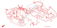 INSTALLATIEPIJP/SLANGEN voor Honda CIVIC CRX GL 3 deuren 5-versnellings handgeschakelde versnellingsbak 1991