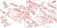 INLAAT SPRUITSTUK(5) voor Honda CIVIC 1.6I 3 deuren 5-versnellings handgeschakelde versnellingsbak 1991