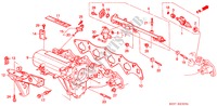 INLAAT SPRUITSTUK(6) voor Honda CIVIC 1.6I-VT 3 deuren 5-versnellings handgeschakelde versnellingsbak 1991